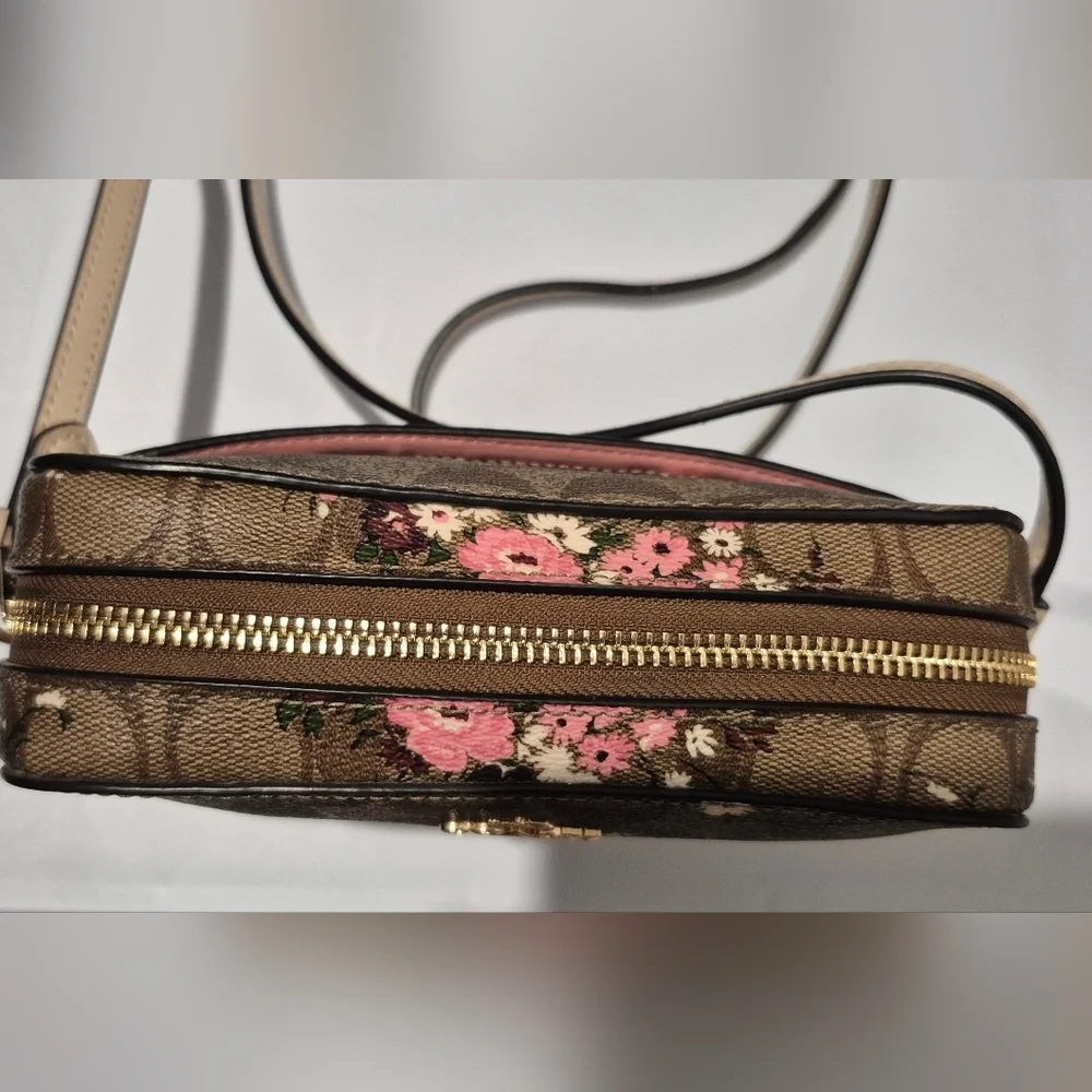 Coach Floral Brown